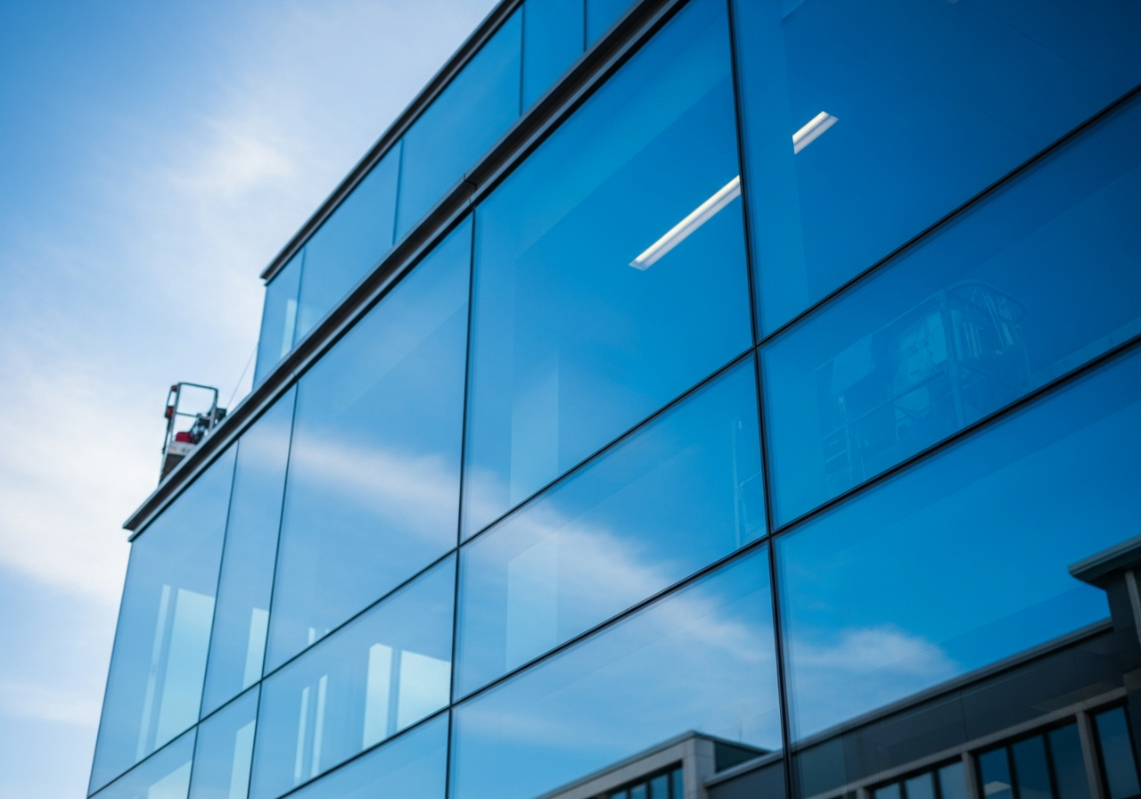 Commercial window cleaning service for offices and storefronts