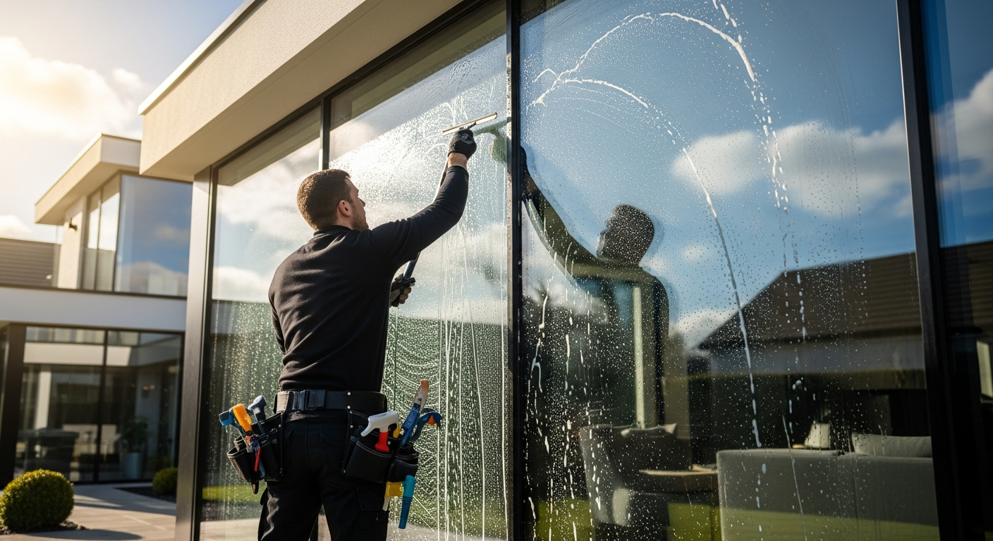 Professional window cleaning service in Northeast Ohio